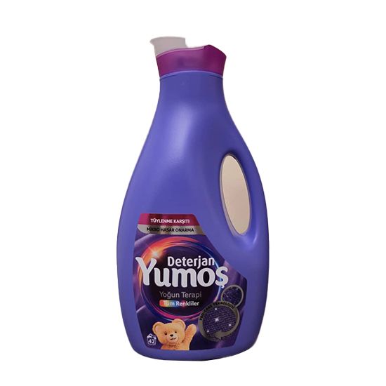 تصویر  مایع لباسشویی یوموش مخصوص لباسهای رنگی ۴۲ بار شستشو